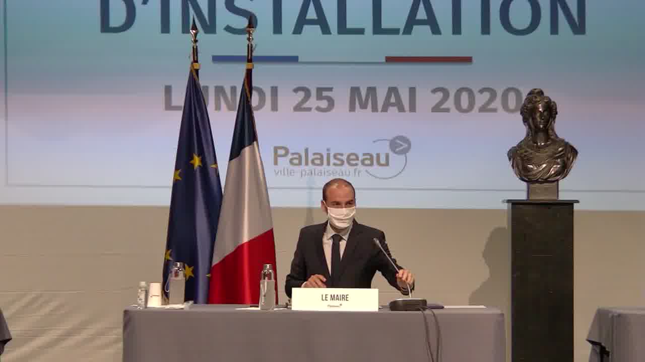 Mairie de Palaiseau - Conseil Municipal du 25 mai 2020