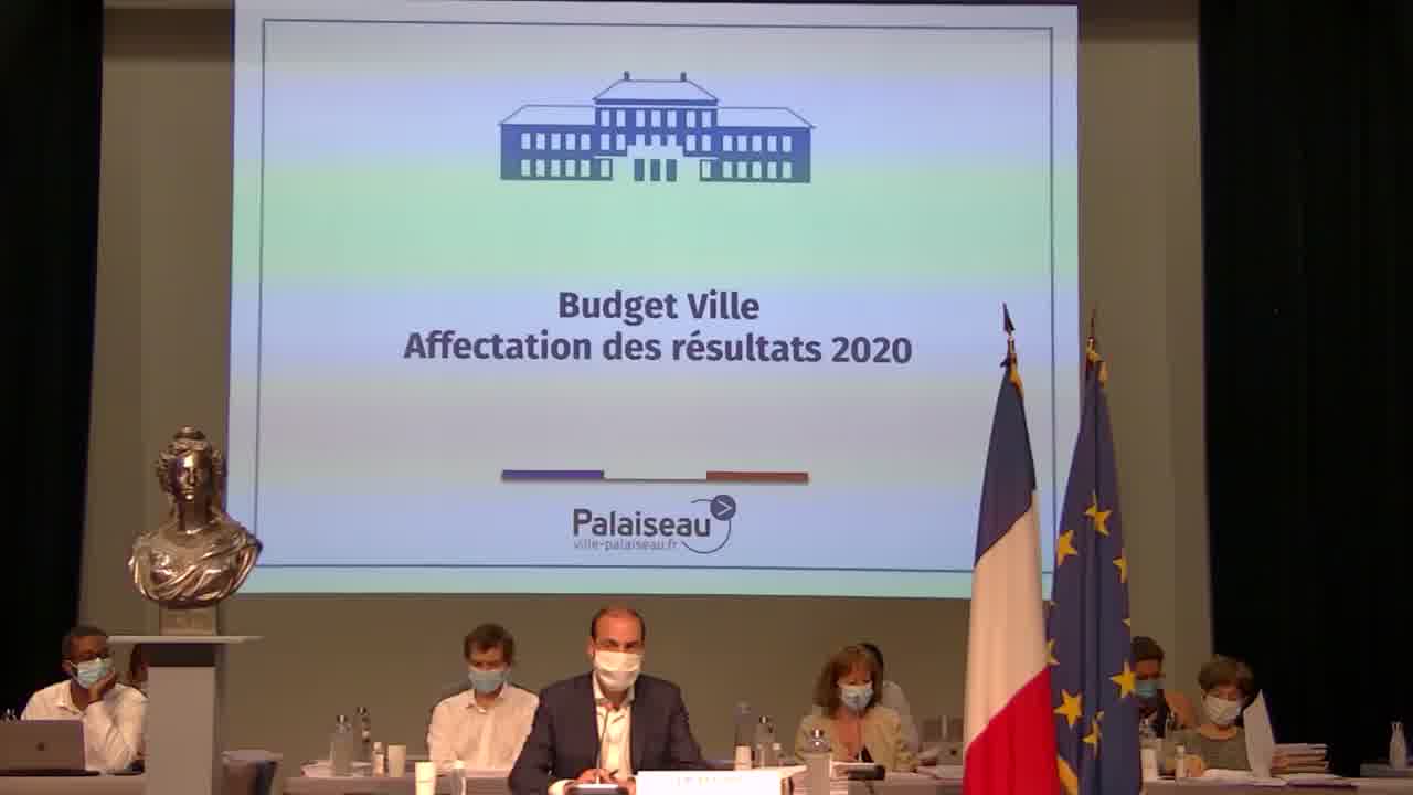 Budget Cinéma / Budget Marchés forains - Affectation des résultats 2020 